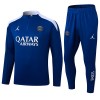 Paris Saint-Germain Sweat d'Entraînement Quarter-Zip 2024-25 Bleue Pour Homme